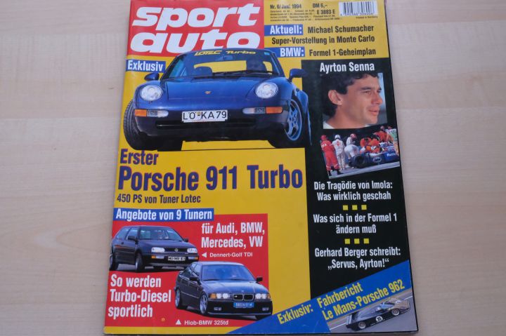 Deckblatt Sport Auto (06/1994)